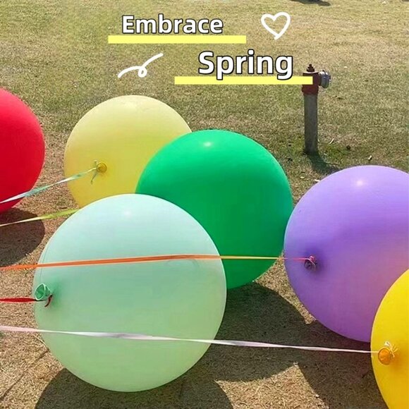 2X 36" Extra - Large Colored Balloons, Suitable for Taking Pictures in the Park - Picture 3 of 8